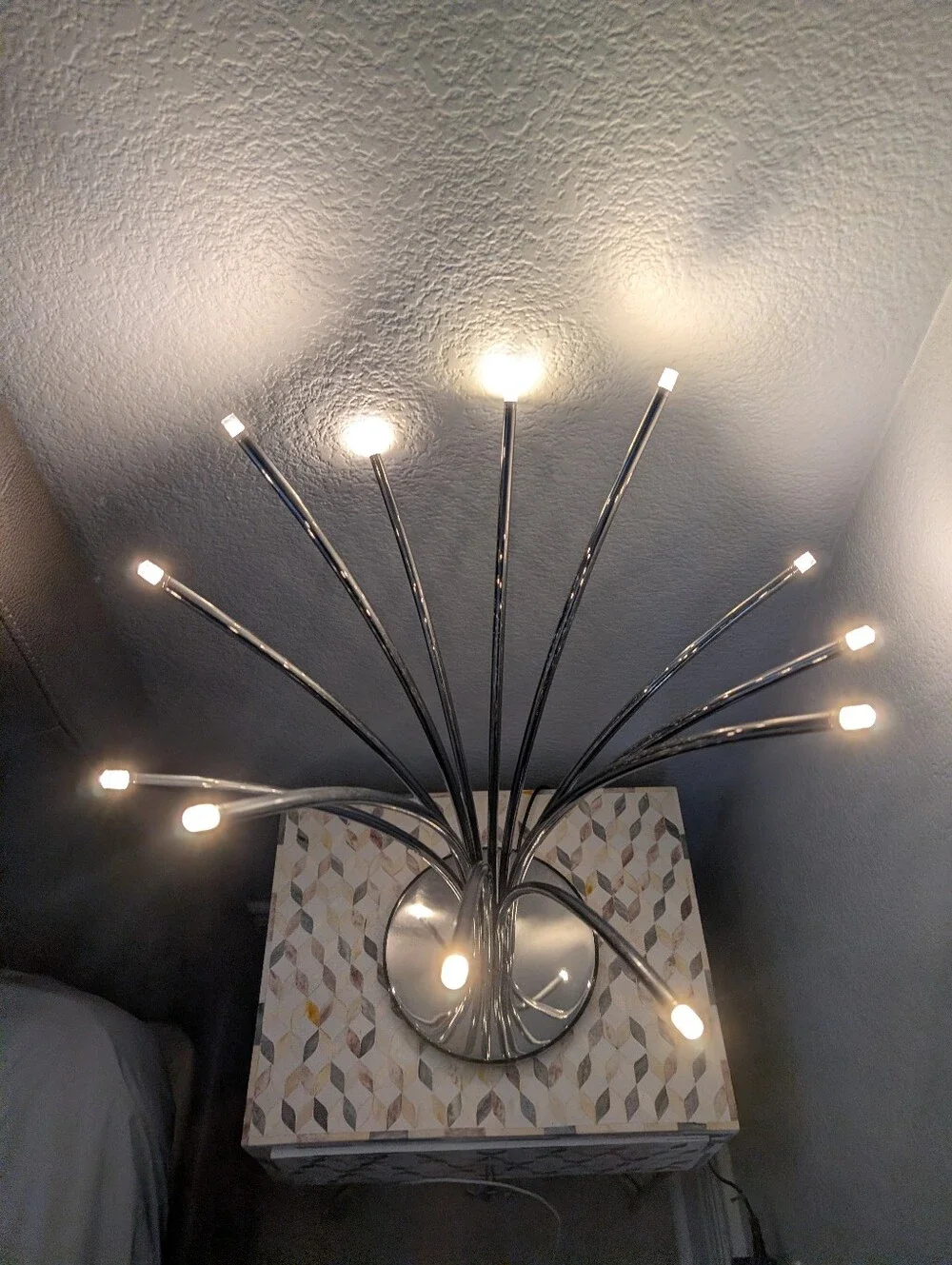 IKEA Hovnas Chrome Lamp